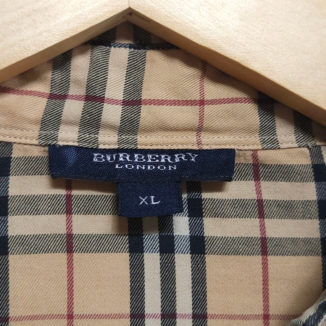 105)BURBERRY 버버리 노바체크 반팔 셔츠 상품이미지7