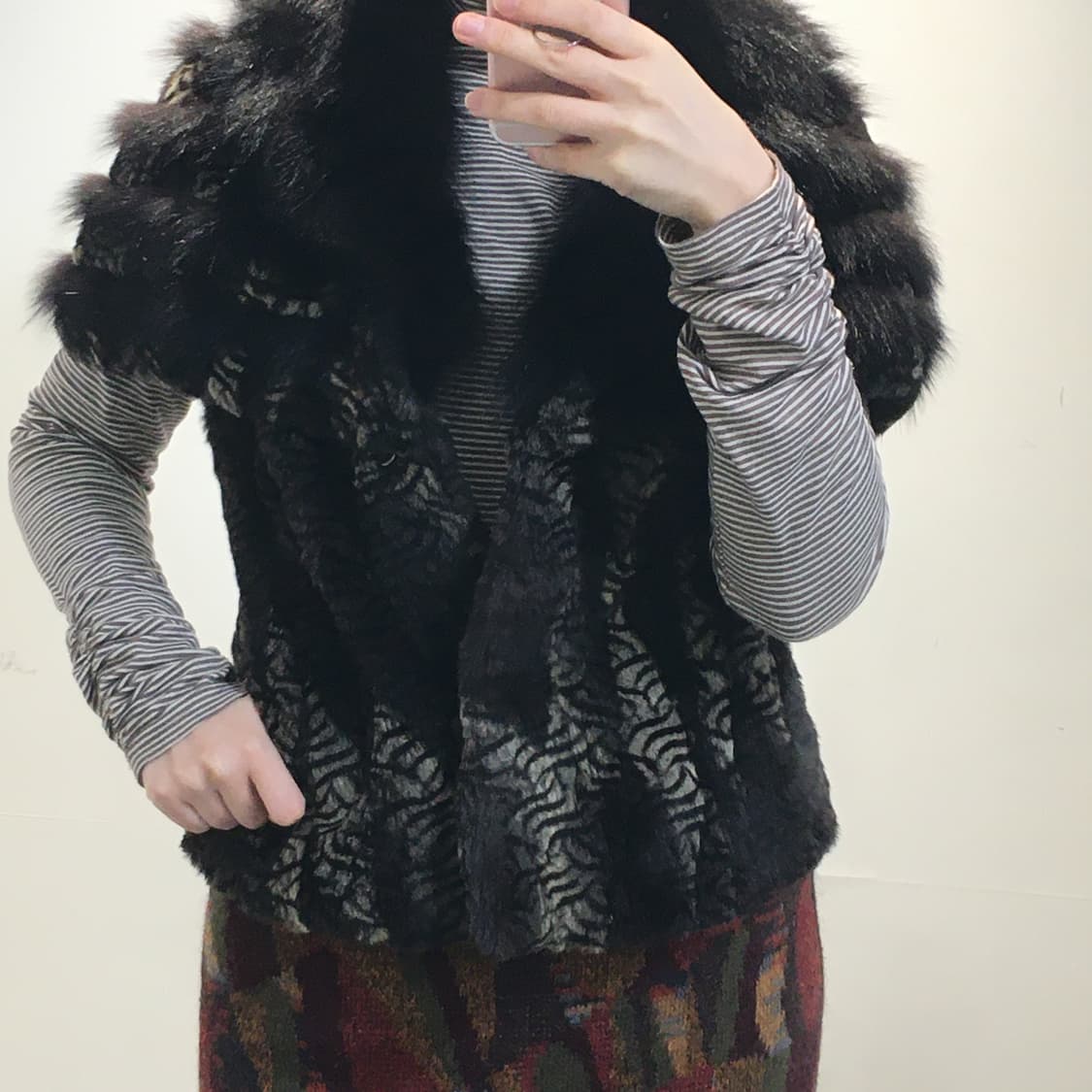 래빗, 폭스 퍼 베스트 상품이미지1