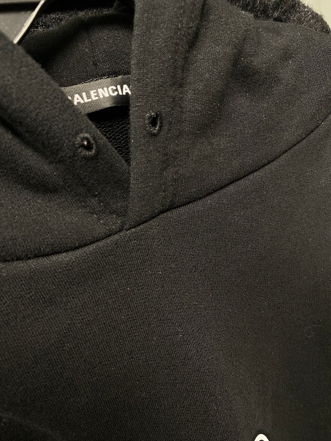 20FW 발렌시아가 BB 라운드로고 후드티 상품이미지2