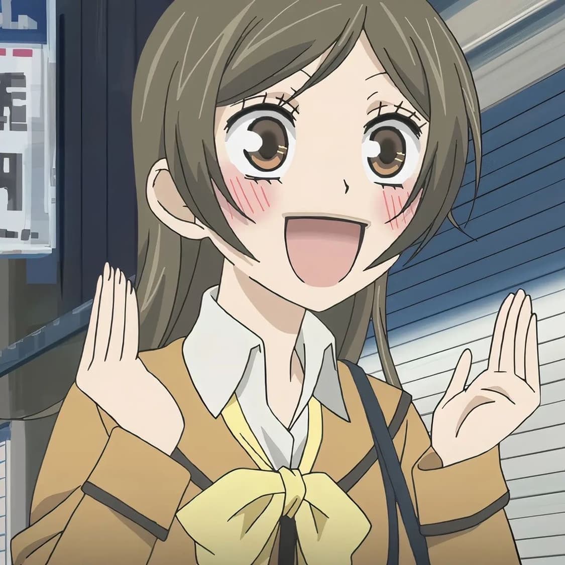 무배🐇오늘부터신령님 나나미 베이지 리본셔링 블라우스 상품이미지4