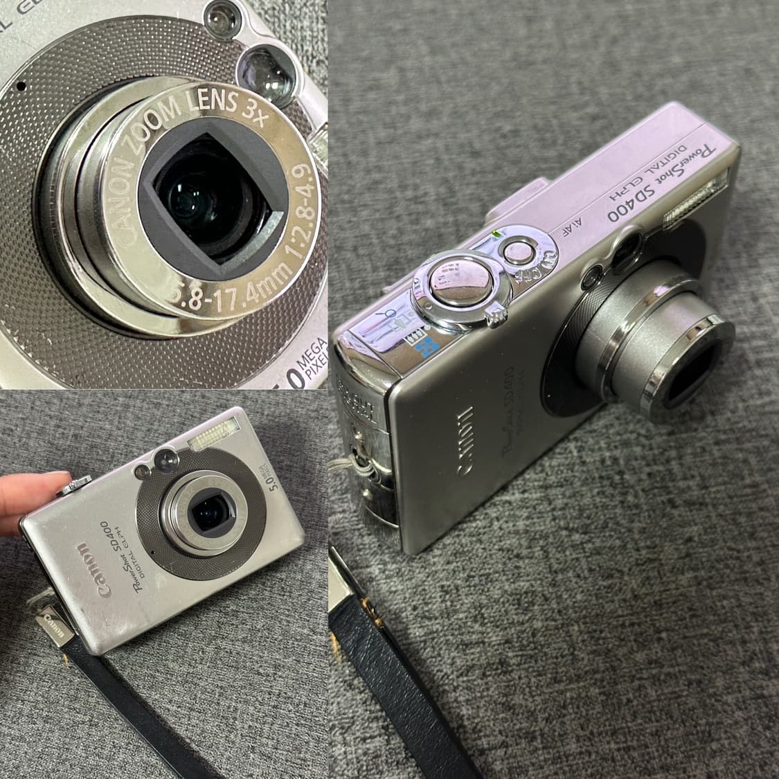 아이유디카🌼캐논 파워샷 SD400 (ixus 익서스50 / ixy55) 상품이미지7