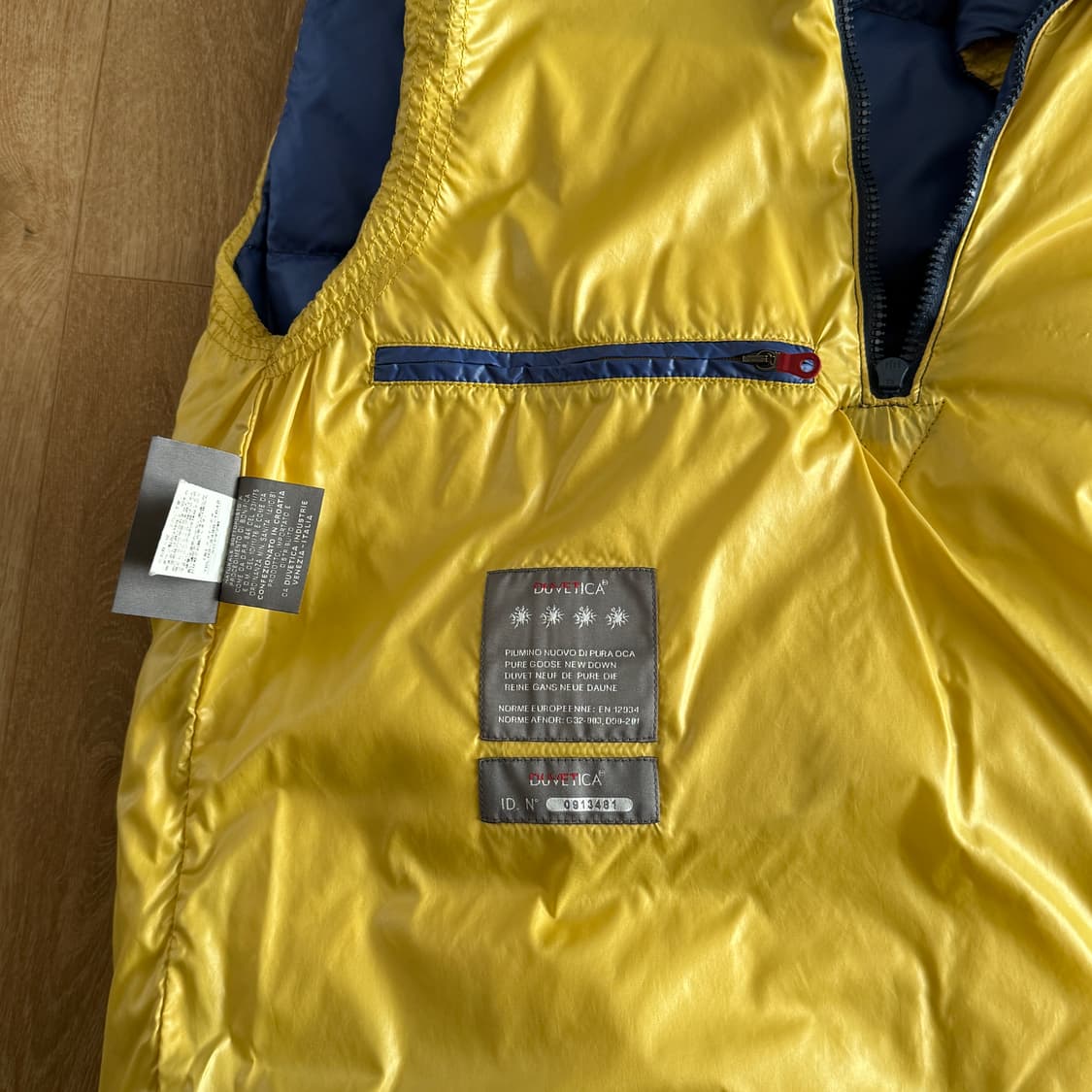 [레어] 듀베티카 하프 집 다운 베스트 상품이미지4