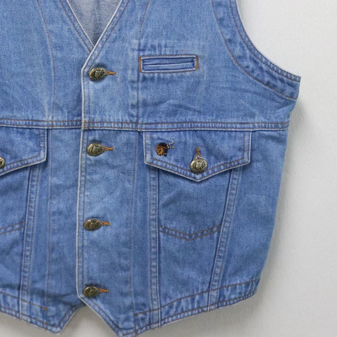 80'S BILLY JEAN 데님 베스트 64168 상품이미지4