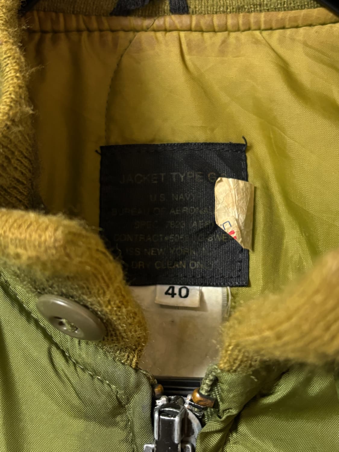 Us navy g-8 자켓 빈티지 상품이미지7