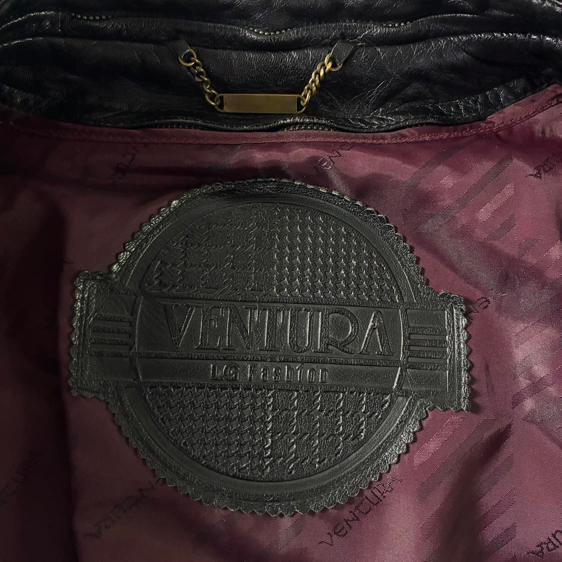 Ventura  벤투라 빈티지 램스킨 레더 봄버 자켓 (내피 탈부착 가능 상품이미지5