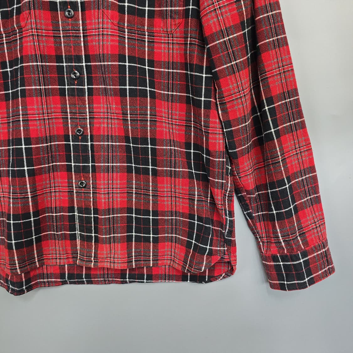 리바이스(Levis) 레드 체크 플란넬 셔츠 L 상품이미지3