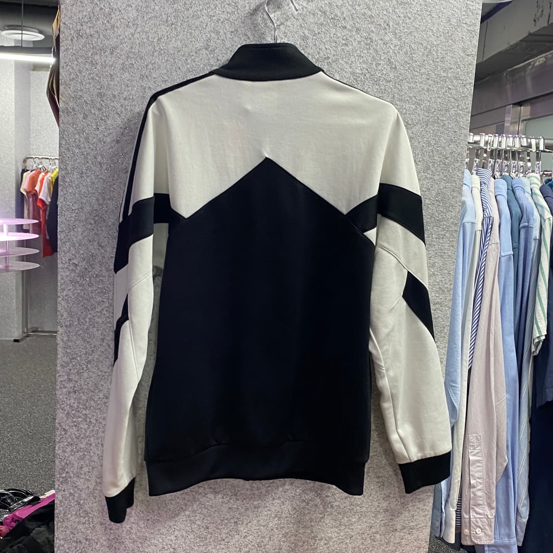 아디다스 팔매스톤 트랙탑 배색 져지 B3343 상품이미지4