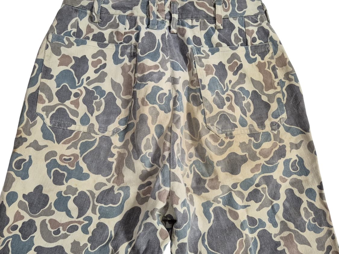 국군 구형 70s 사제 맞춤 덕헌터 예비군 전투복 바지 팬츠 하의 (XS 상품이미지6