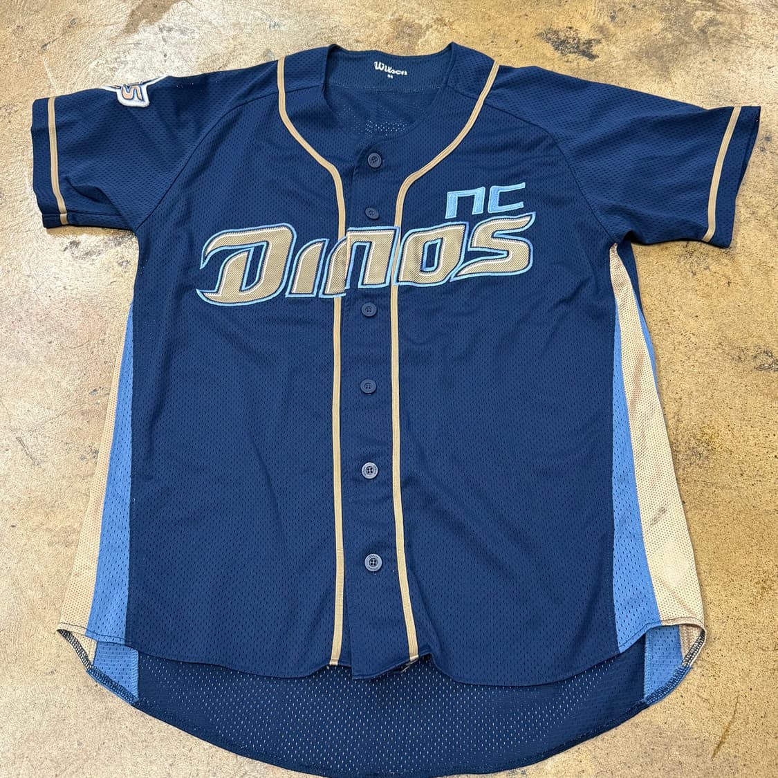 [95] 윌슨 NC 다이노스 야구 유니폼 네이비 권희동 마킹 b18 상품이미지2