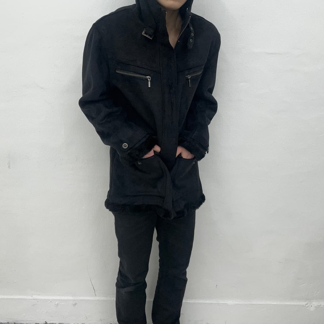 Thruxton mouton hood jacket 상품이미지4