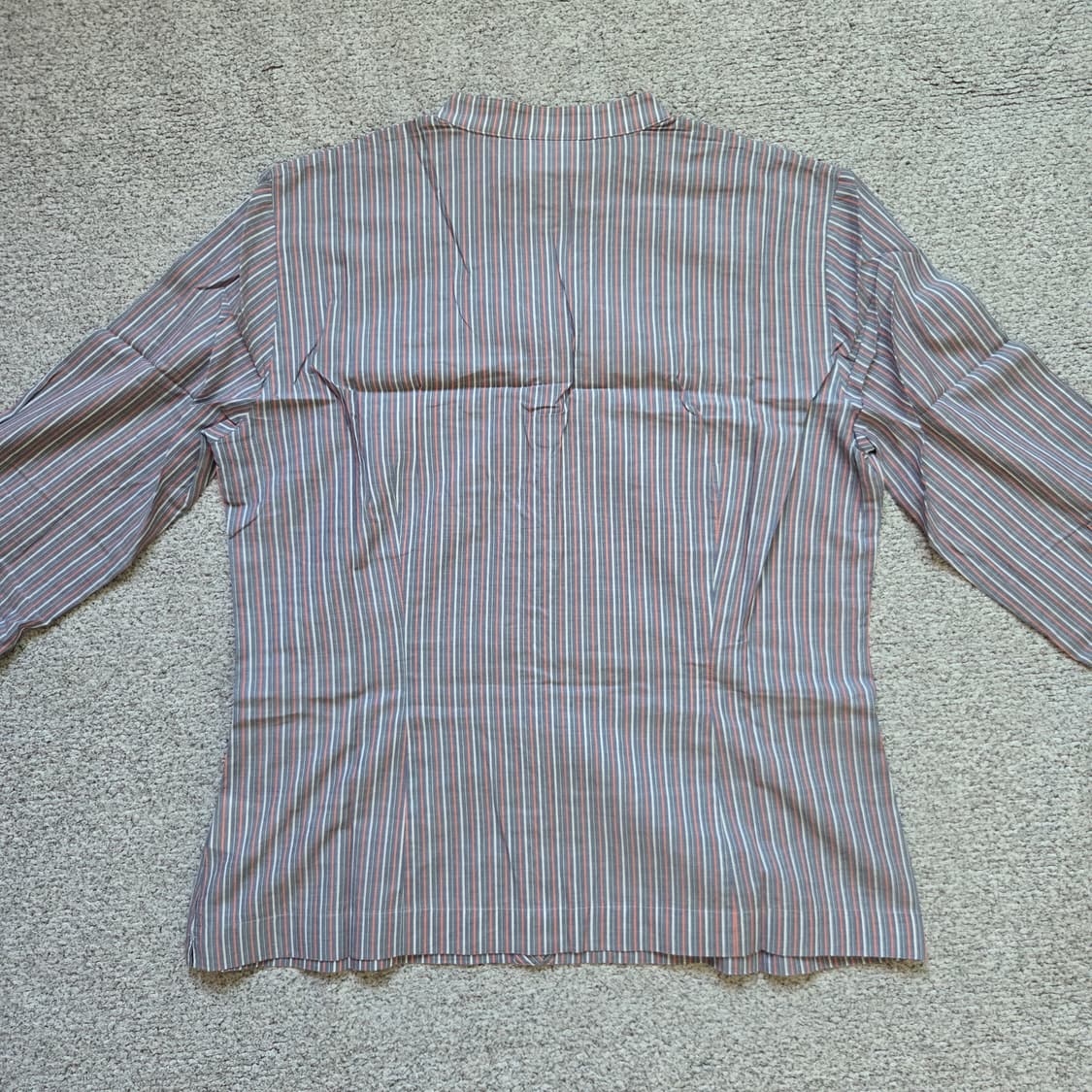 Lacoste Japan 헨리넥 7부 셔츠 M 상품이미지6