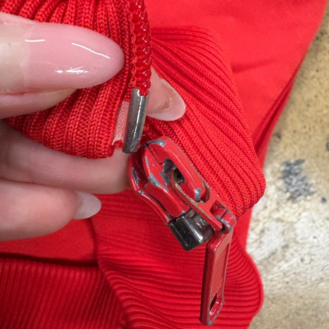 [정품/S] 아디다스 체코 파이어버드 트랙탑 져지 레드 b14 상품이미지5