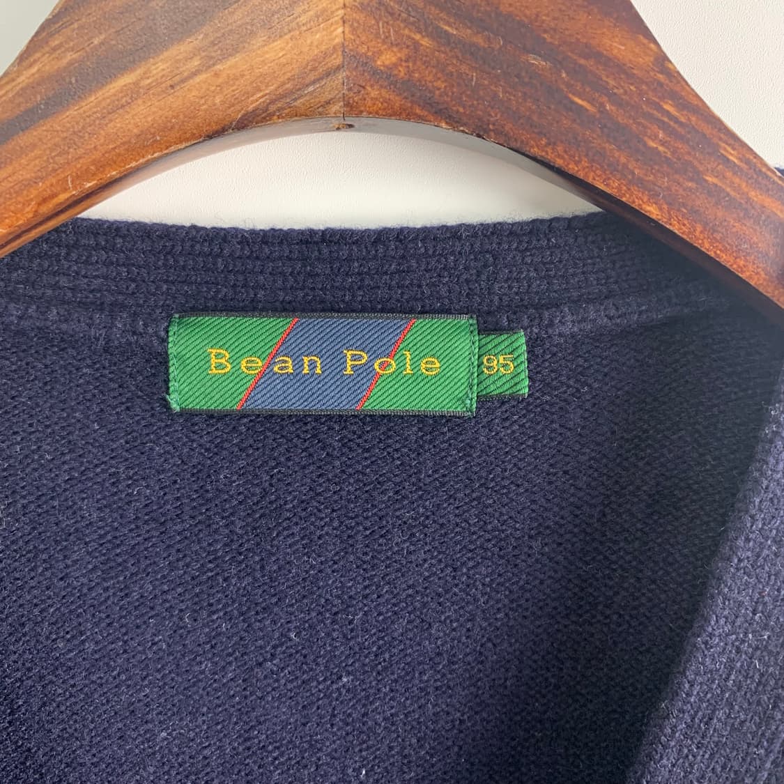 빈폴 자수로고 네이비 니트 가디건 상품이미지5