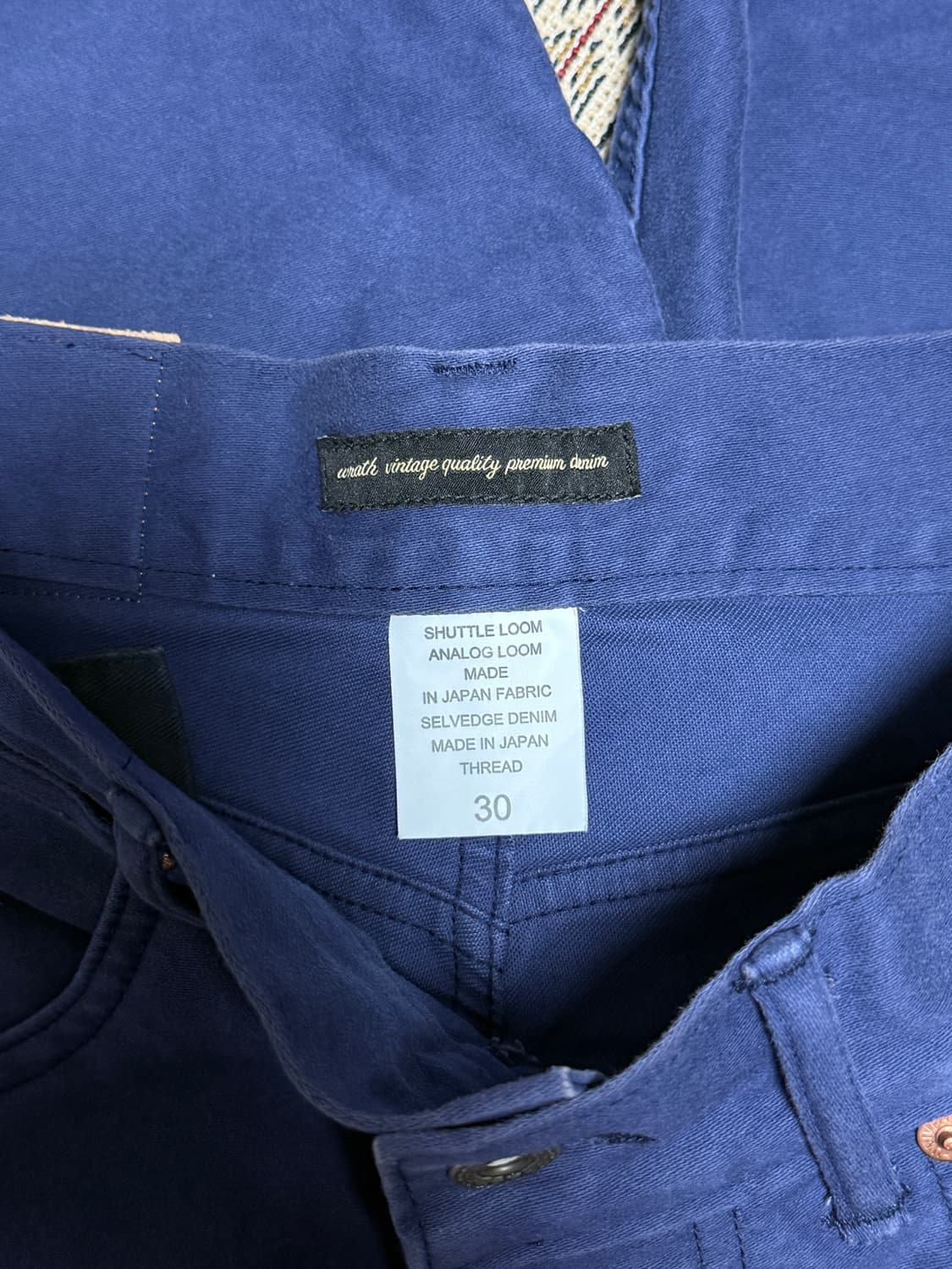 뤠쓰 몰스킨 데님 wrath 003 30 상품이미지3