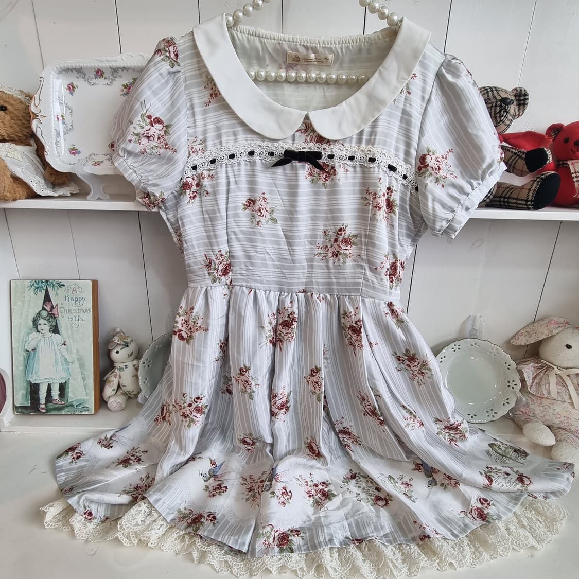 Ank Rouge 플로럴 원피스 상품이미지4