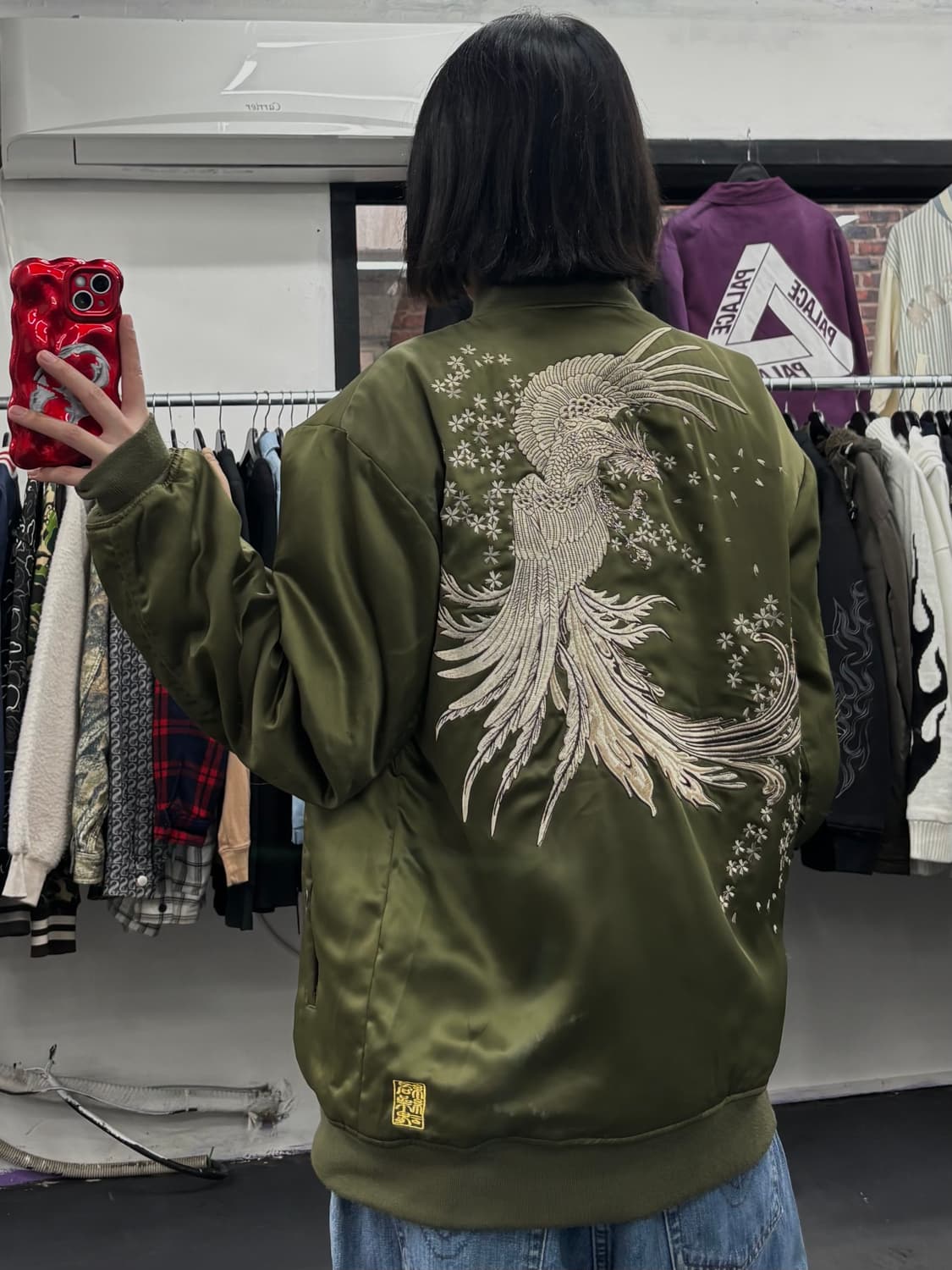 카라쿠리 타마시 오리엔탈 MA-1 자켓 상품이미지5