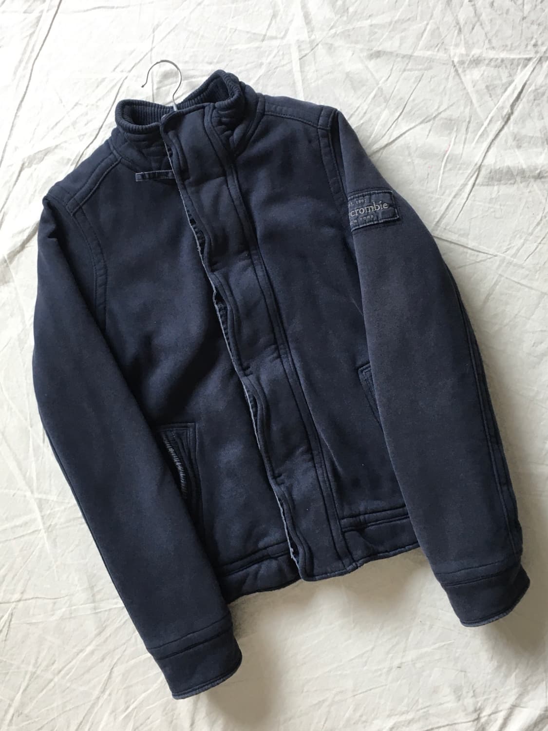 아베크롬비 사이드패치 코튼집업 상품이미지3