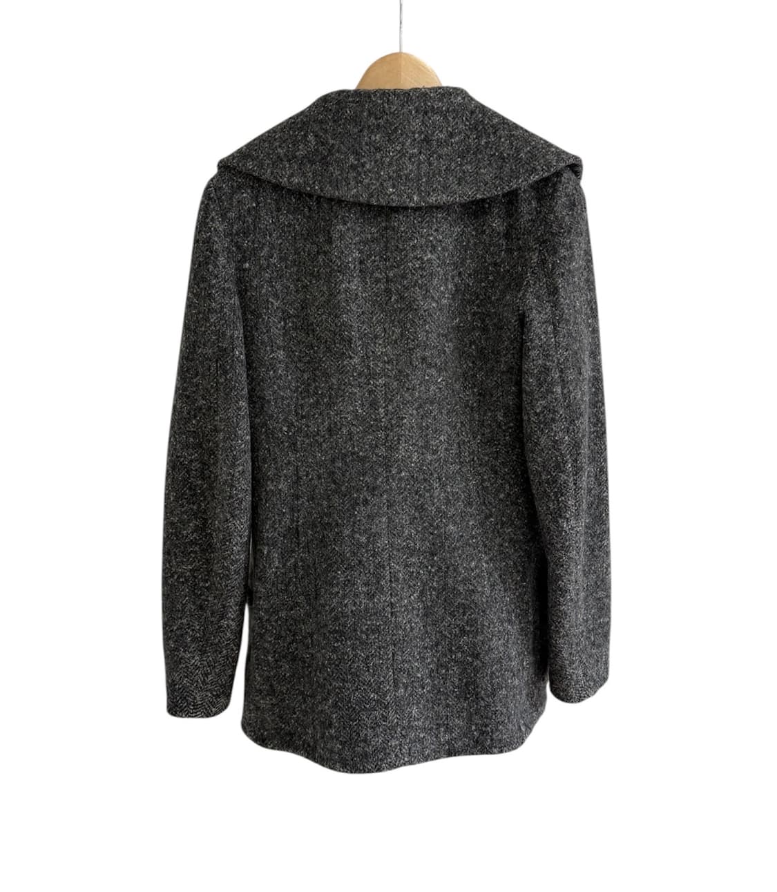 질샌더 비대칭 와이드 라펠 울 코트 상품이미지3