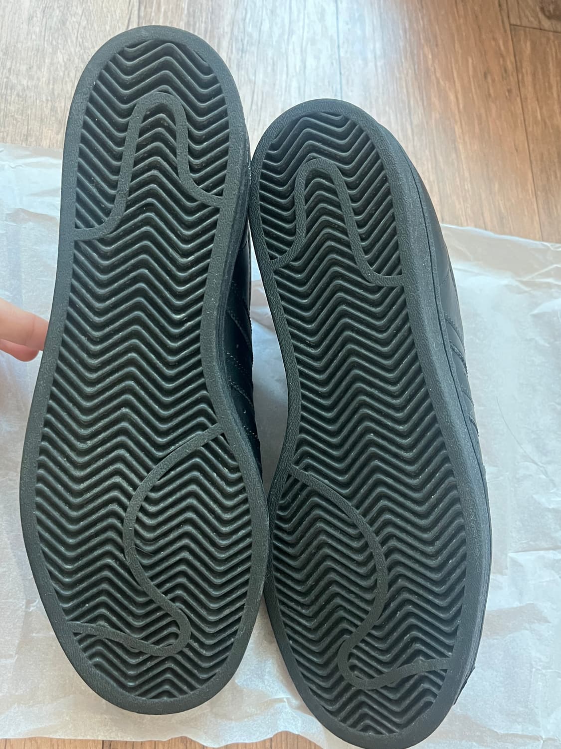 아디다스 슈퍼스타 트리플 블랙 상품이미지7