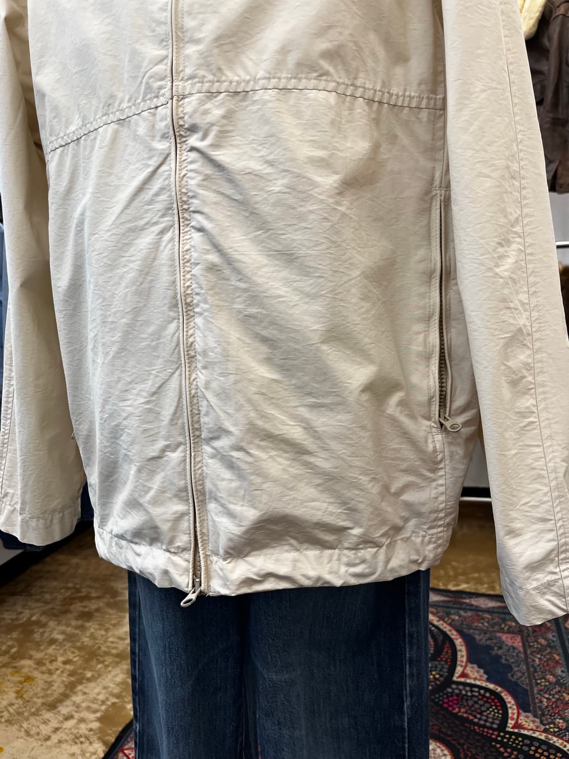 폴로 스포츠 코튼 나일론 집업 자켓 상품이미지4