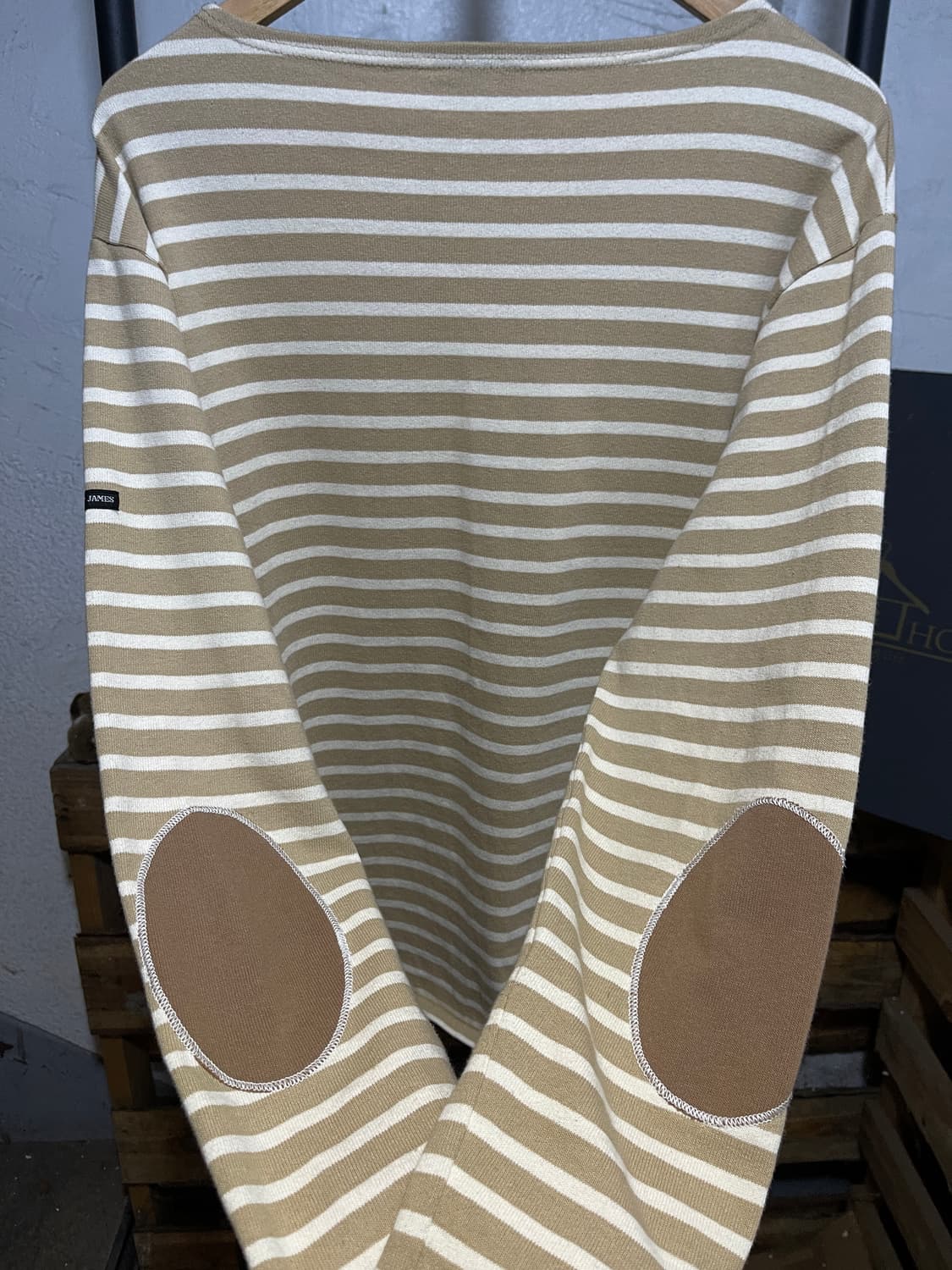 saint james 엘보우 패치 롱슬리브 상품이미지3