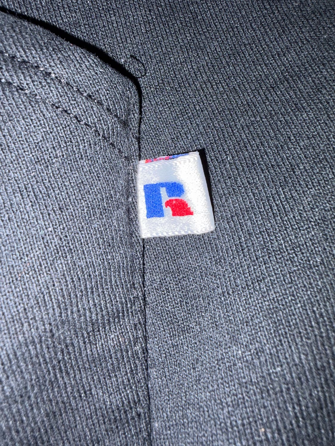 90s made in usa 러셀 후드 블랙 L 상품이미지3