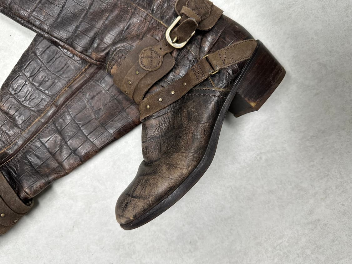  Y2k UGG  Croco boots   상품이미지3