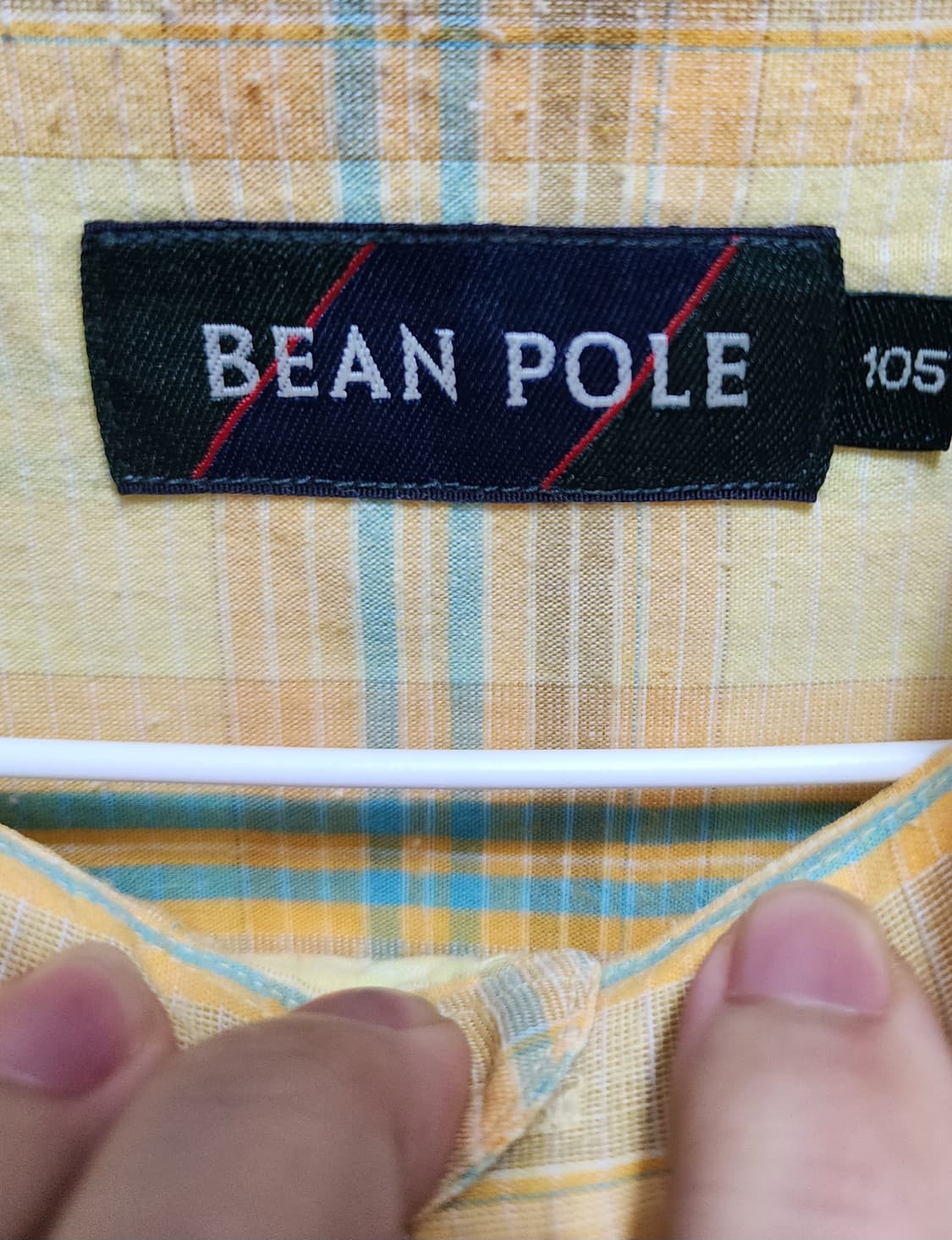 (105) 빈폴 노랑 셔츠 상품이미지2