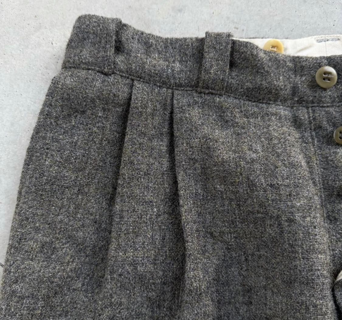 [32] 타이가 타카하시 Lot.201 워크 트라우져 멜란지 브라운 상품이미지3