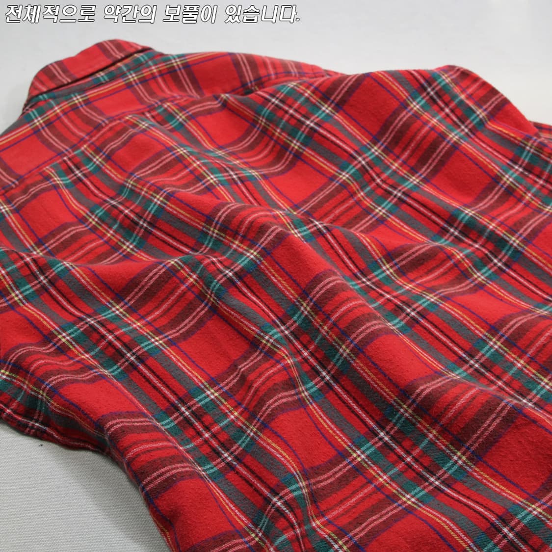 STADIUM 체크 셔츠 (남성용 95) 상품이미지6