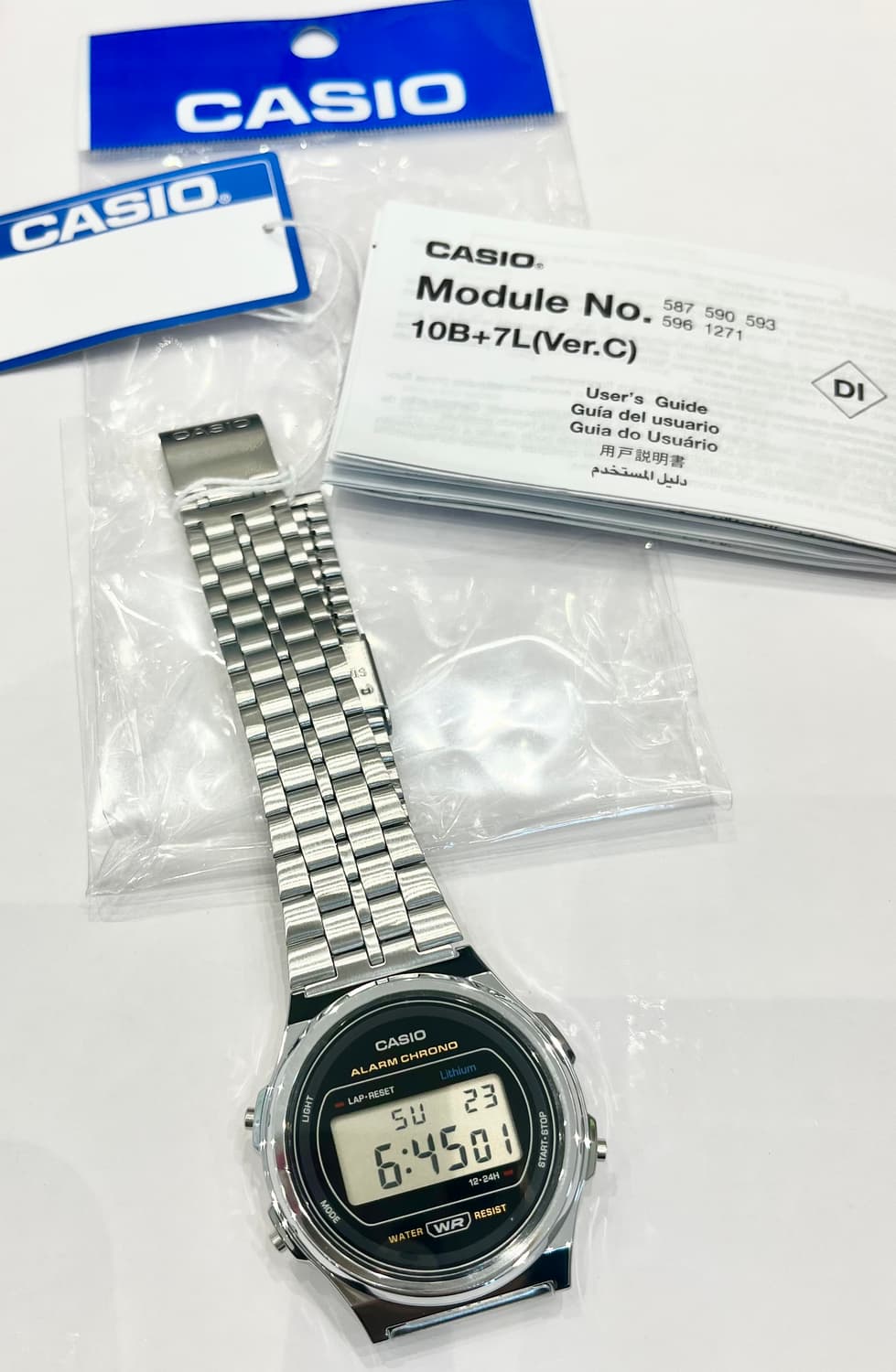 카시오 메탈시계 새상품 상품이미지5