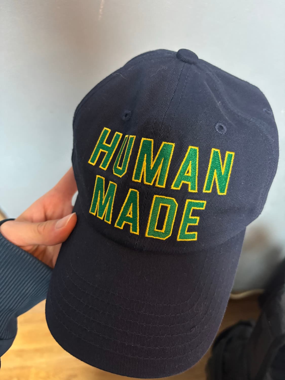 휴먼메이드 6패널 캡 네이비 모자 상품이미지1