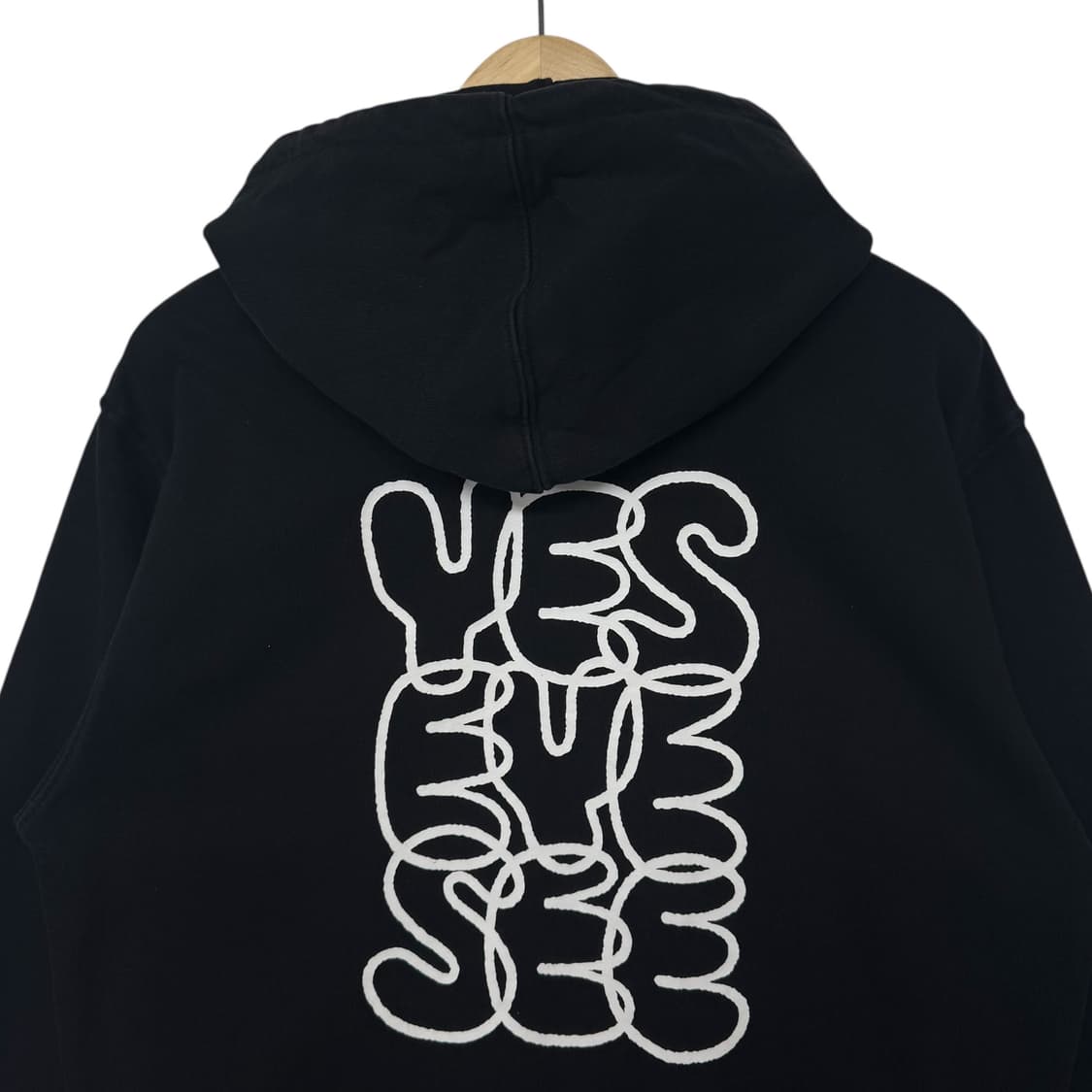 예스아이씨 백로고 후드티 상품이미지2