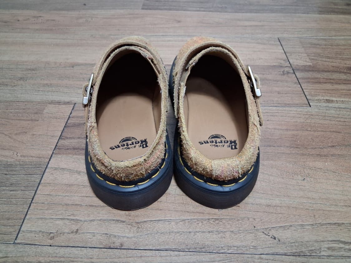 Dr. Martens 닥터마틴 아이샴 마블드 헤어리 스웨이드 샌들 225 상품이미지3