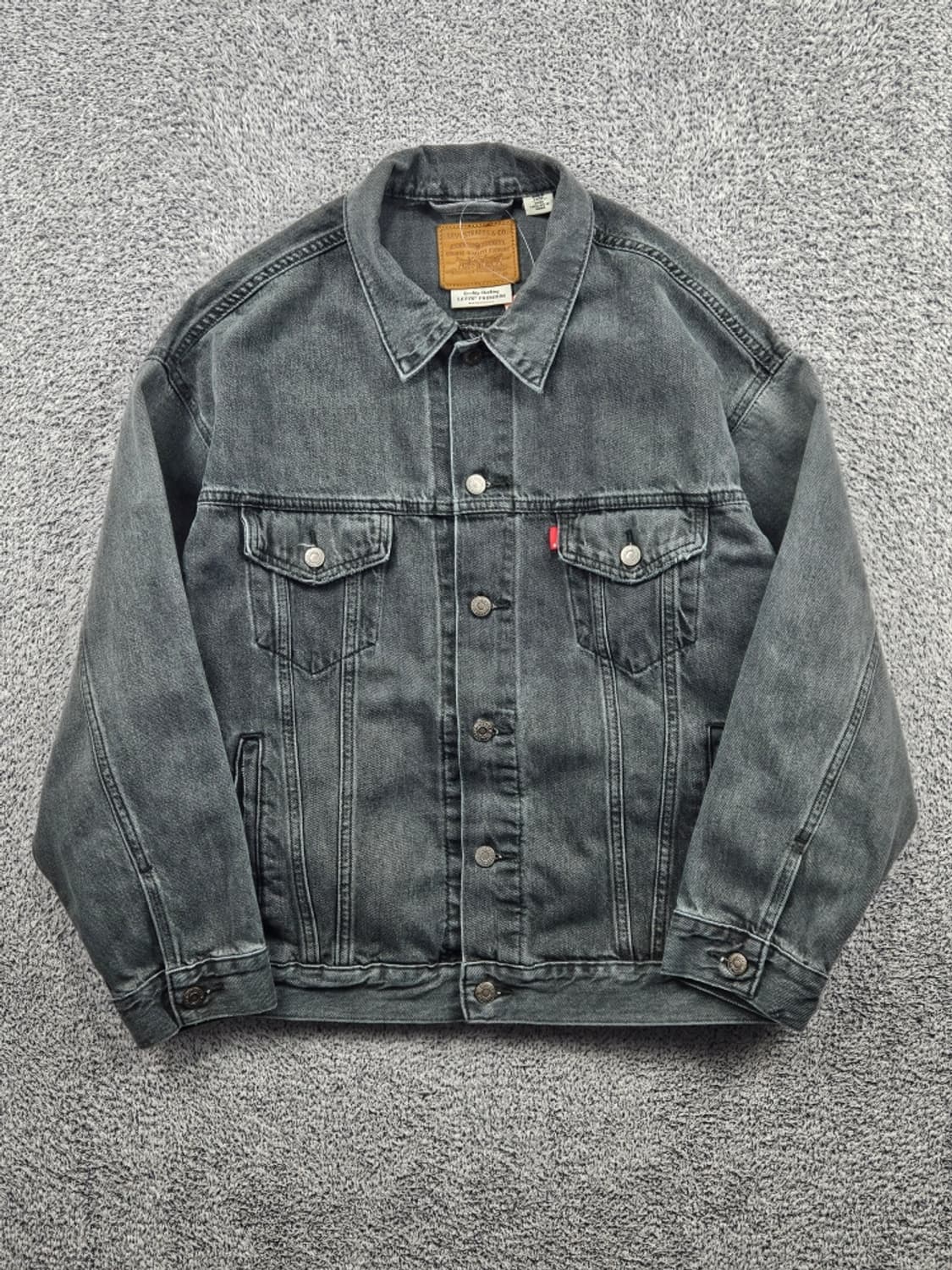 리바이스 그레이 데님 트러커 자켓 ( M ) / 11582 상품이미지2