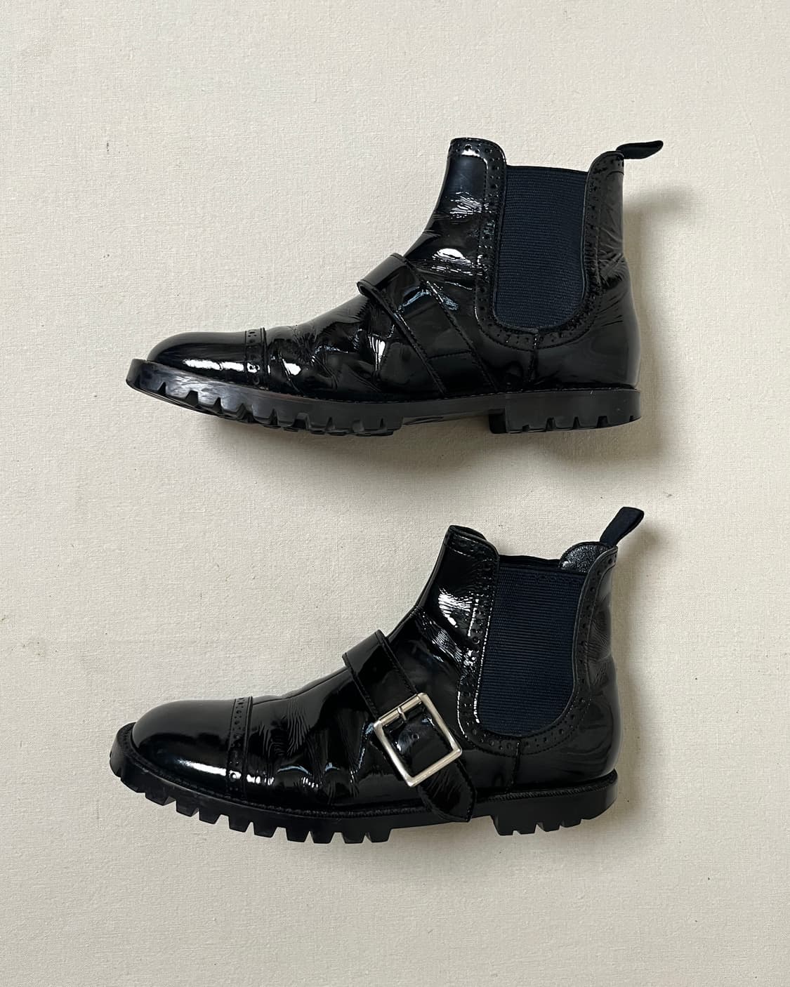 꼼데가르송 버클 윙팁 부츠 Comme des Garcons tricot 상품이미지1