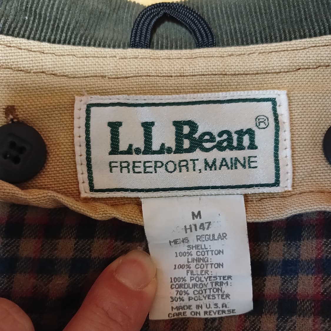 엘엘빈 헌팅자켓. USA 생산  상품이미지2