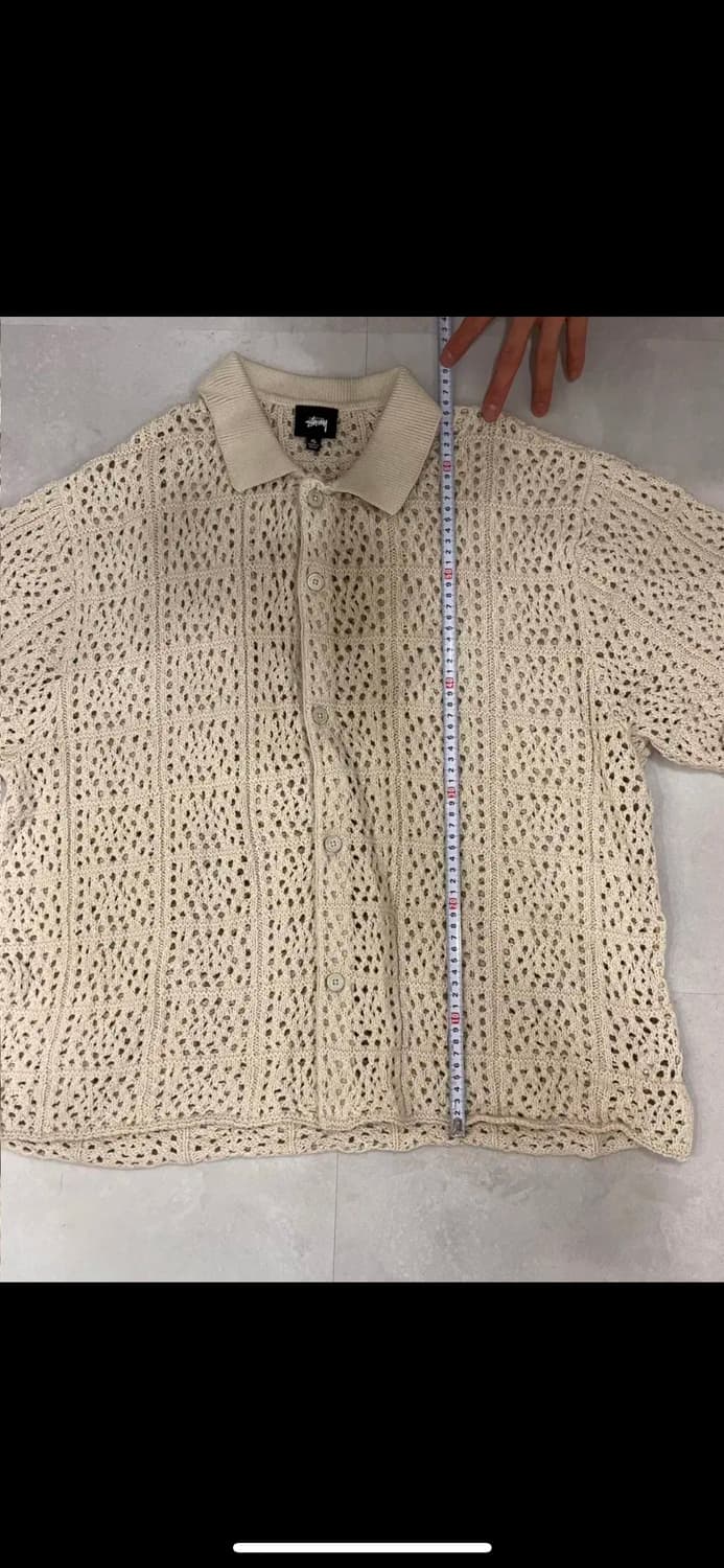 스투시 크로셰 니트 xl 상품이미지4