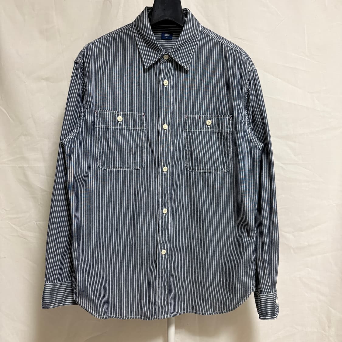 유니클로 히코리 워크셔츠 / M 상품이미지1