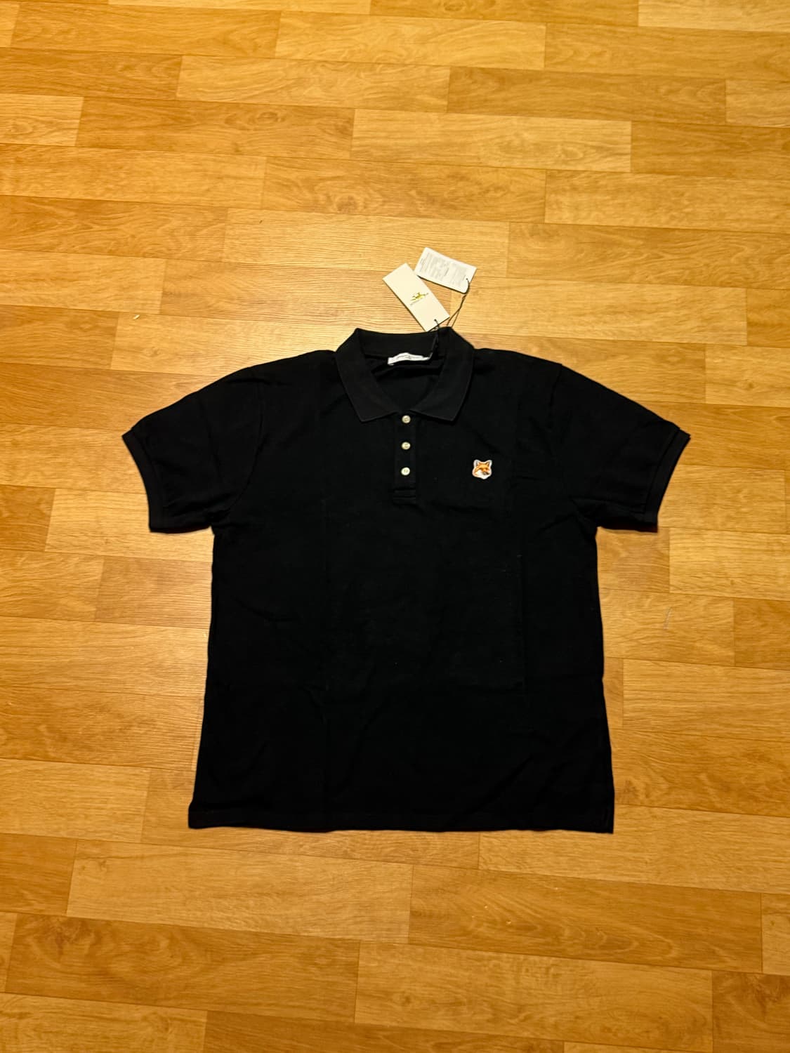 메종키츠네 카라티 블랙 xxl 새상품 상품이미지3