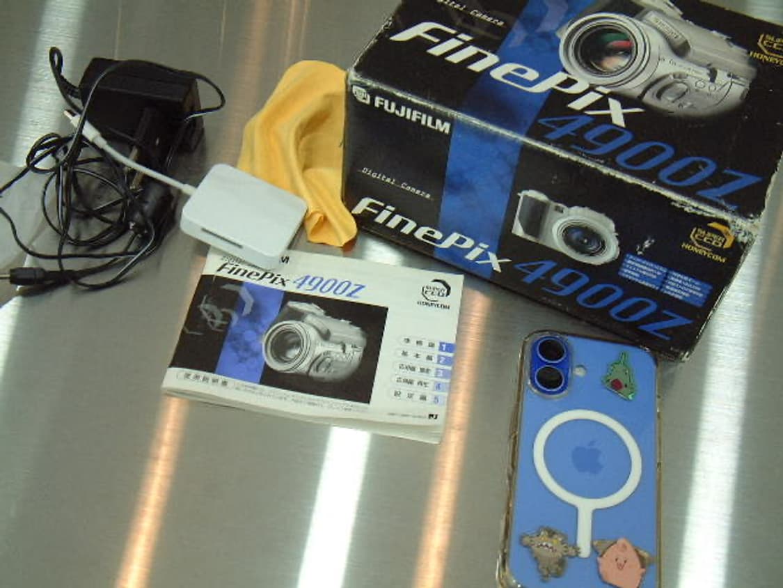 박스O/new배터리)후지필름 파인픽스 4900z 빈티지디카 상품이미지9
