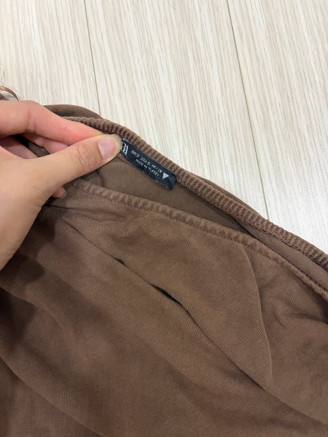 자라 원숄더 맨투맨 상품이미지3