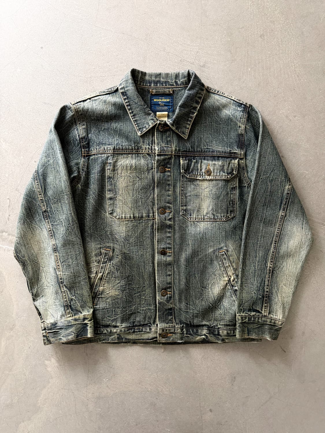 Vintage Woolrich Washing Denim Jacket  상품이미지2