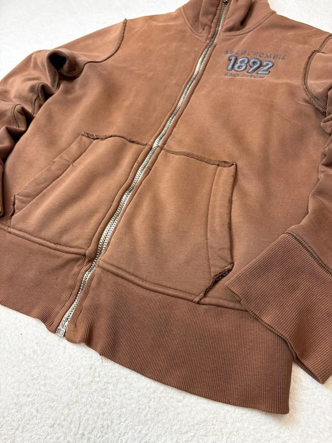 아베크롬비 브라운 울프죠 집업 A1627 상품이미지4