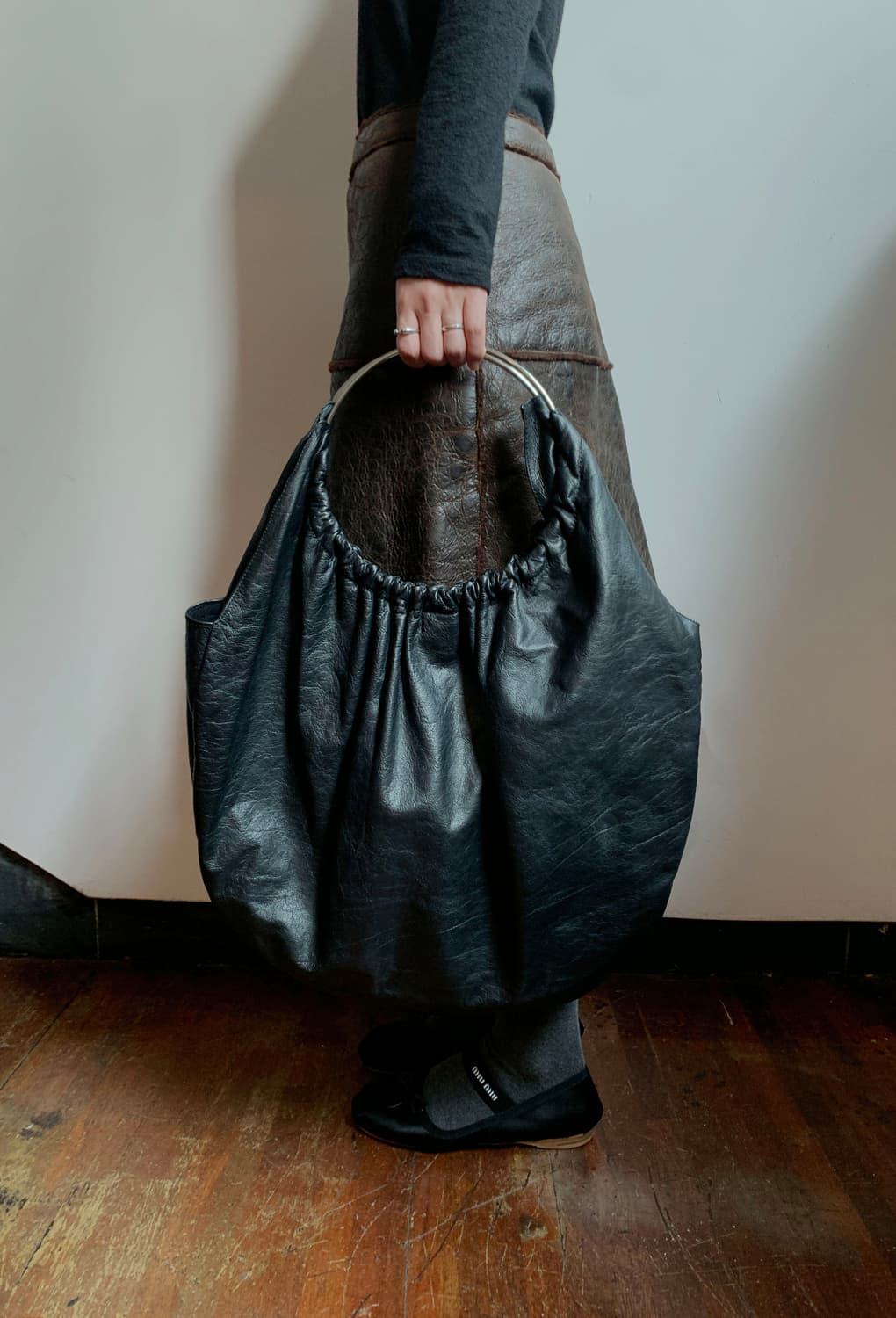 초기 메종 마르지엘라 레더 백 상품이미지1