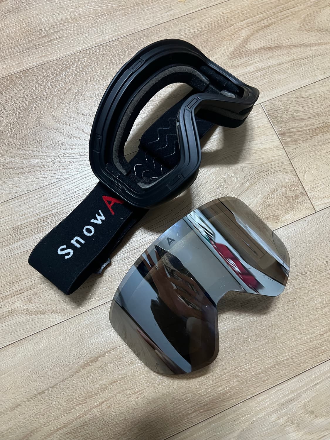 푸부 후부 올드스쿨 스키 파카 + 스노우에이 고글 보드 스키 SnowA 상품이미지3