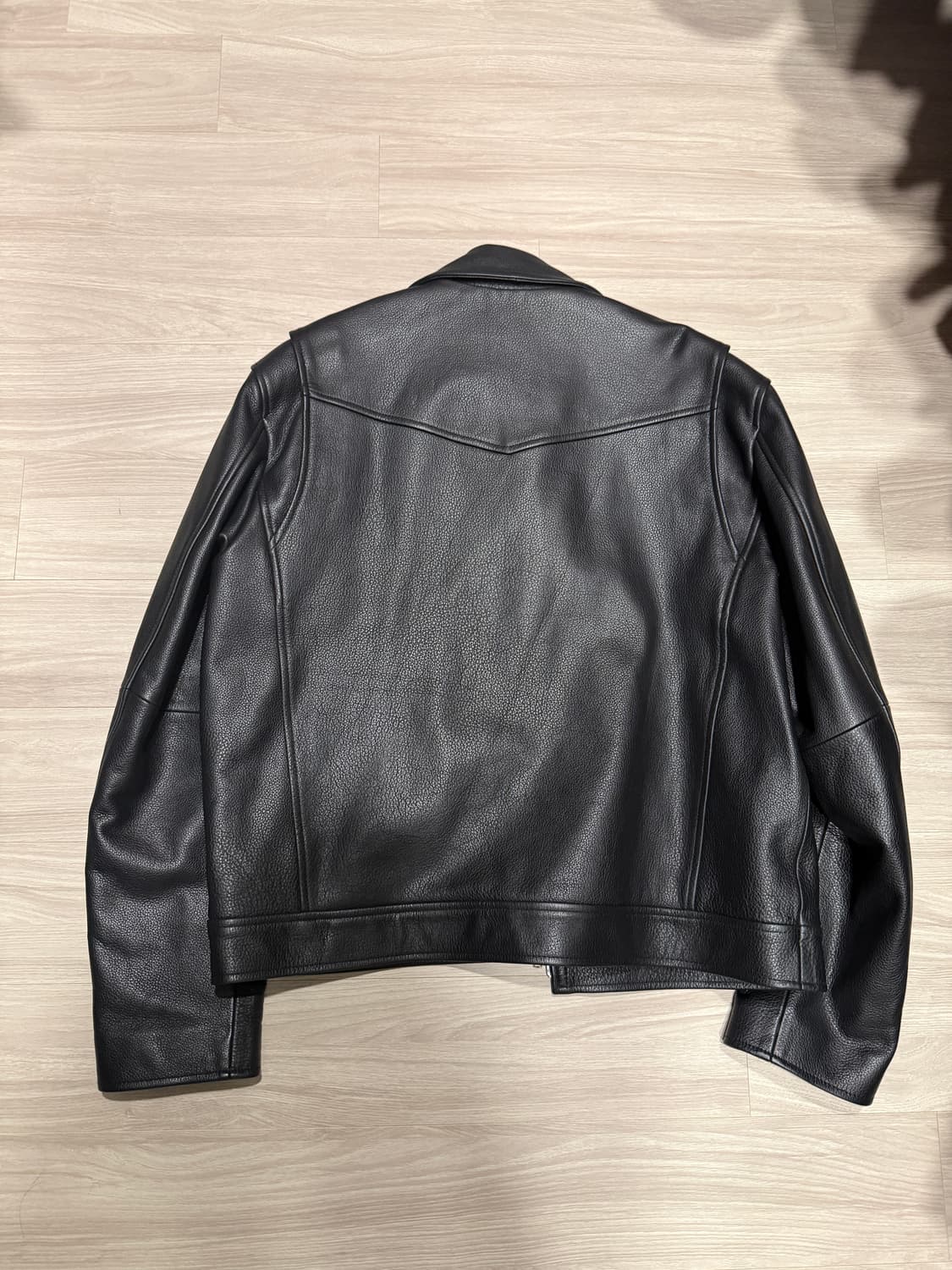 비바스튜디오 카우하이드 소가죽 싱글라이더 자켓 상품이미지5