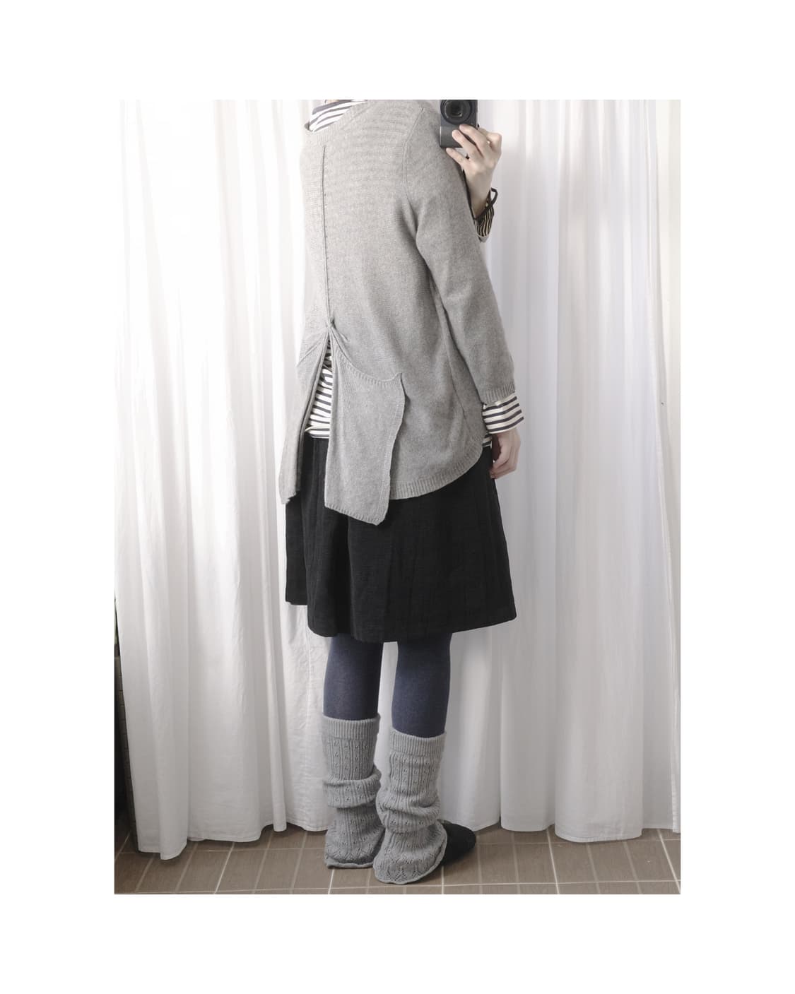 상의세트, Cashmere knit&stripe t-shirts 상품이미지6