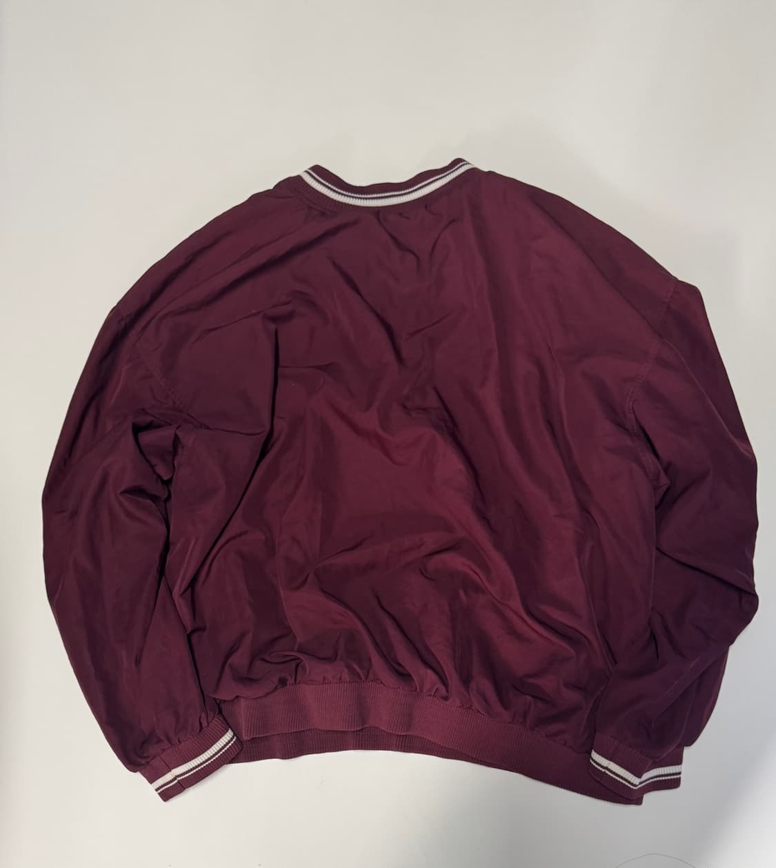 희귀!! 리복 90s 올드스쿨 버건디 웜업 맨투맨 XL ~ 2XL 상품이미지2