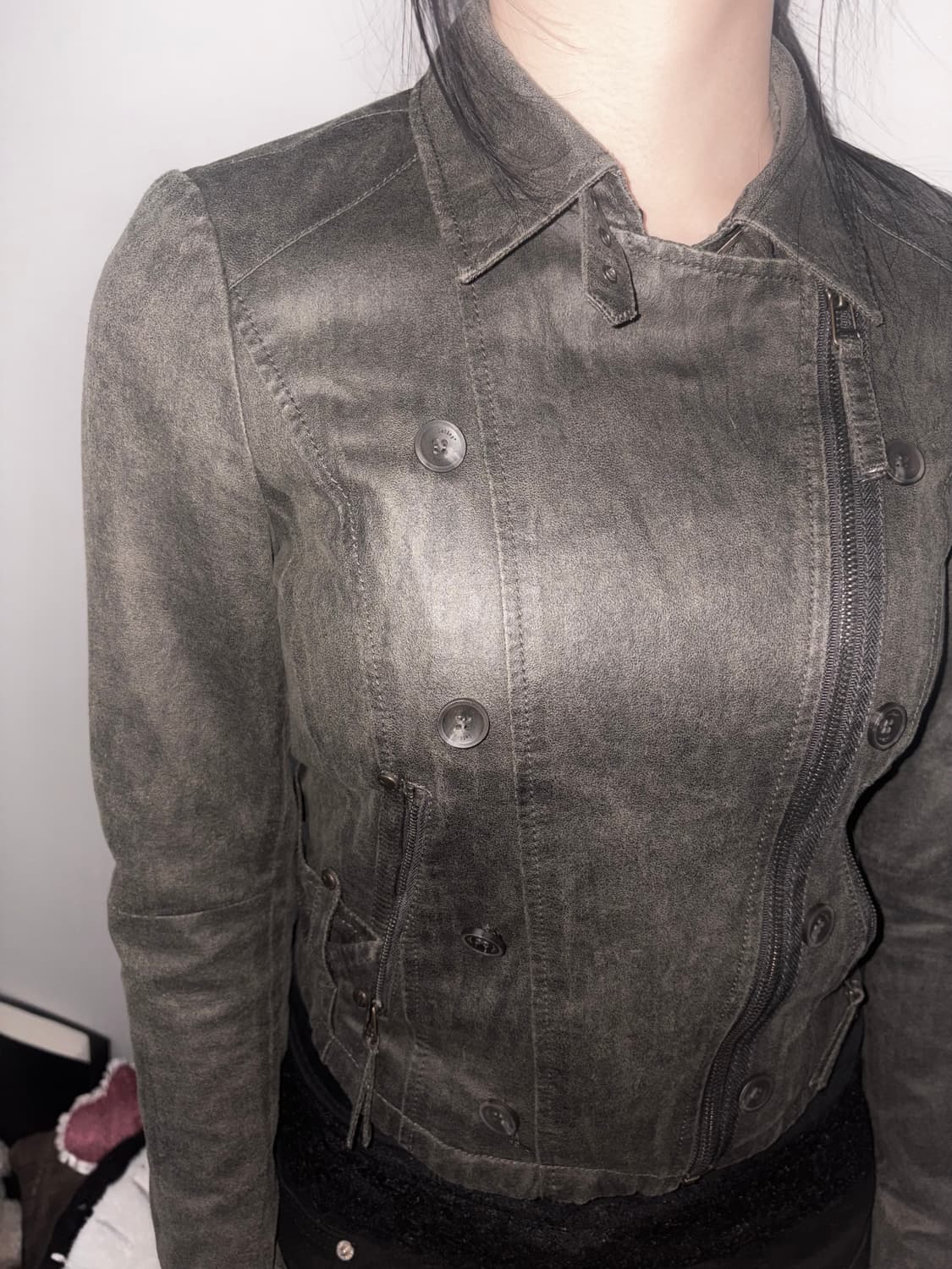 르샵 빈티지 레더자켓 상품이미지5
